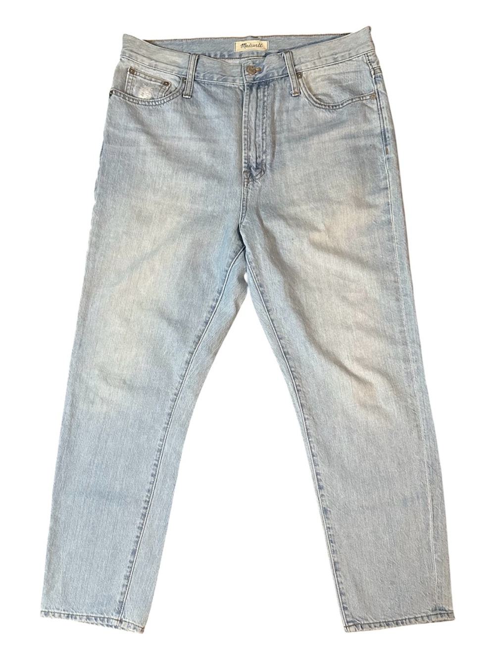 Madewell The Perfect Vintage Straight Leg Jeans in Light Wash